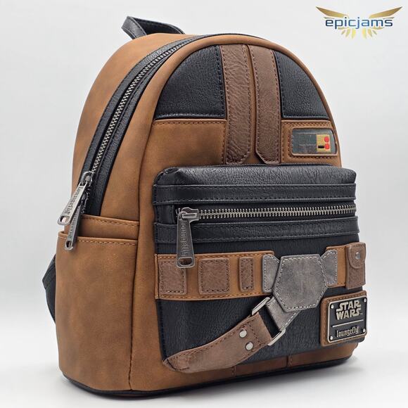 Loungefly Star Wars Han Solo Cosplay Backpack New - Picture 2 of 5